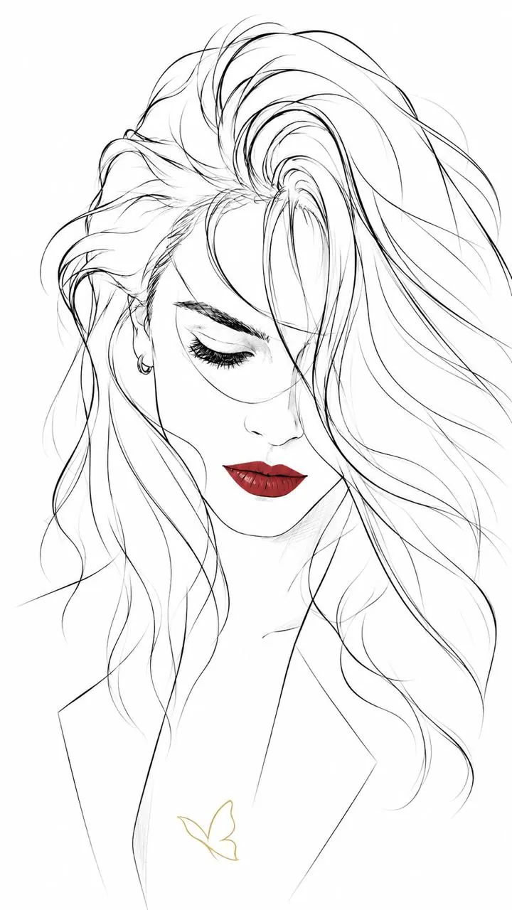 Ilustración de una mujer